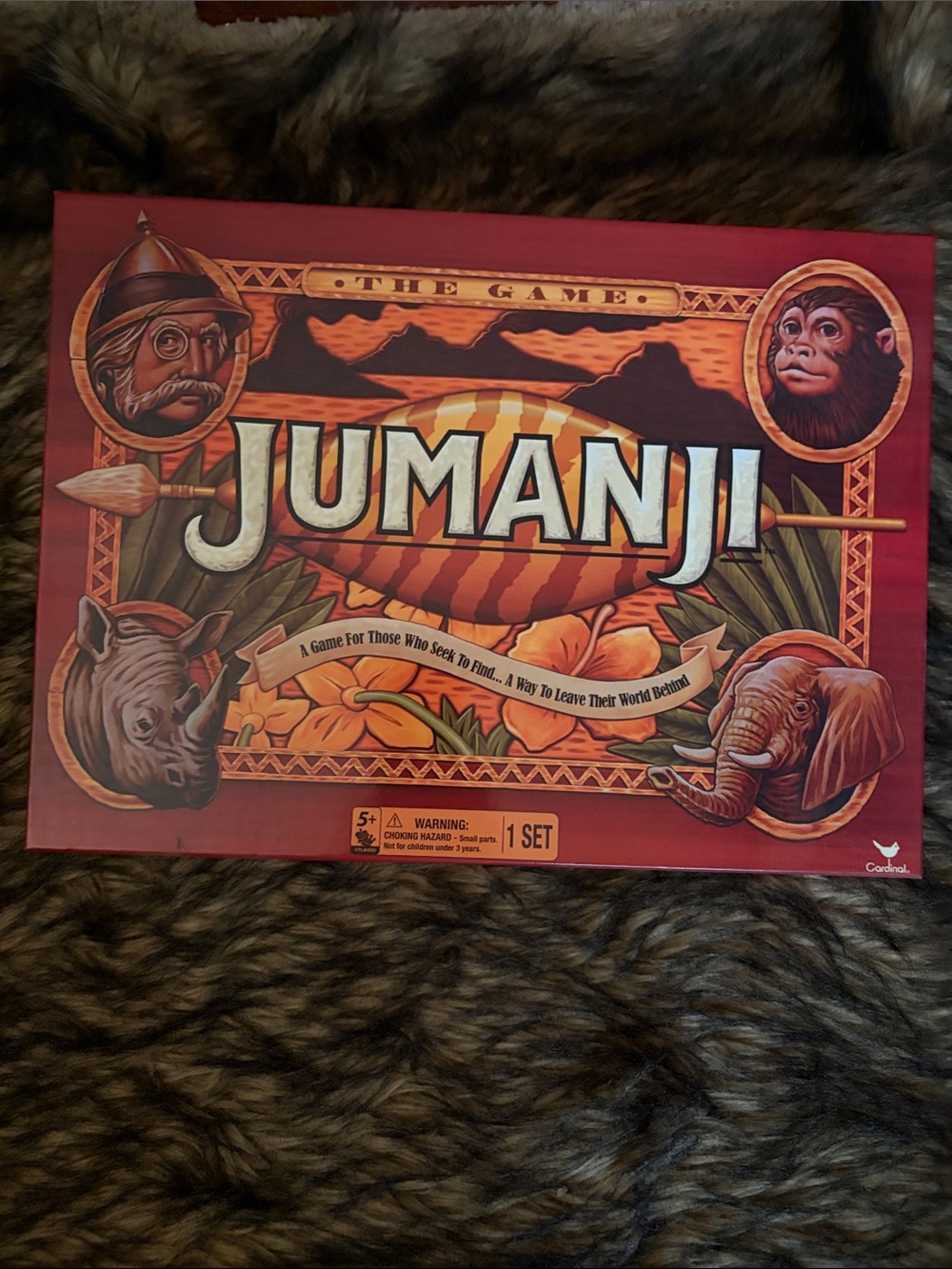 CLASSIC ORIGINAL BOARD GAME: Jumanji The Game
